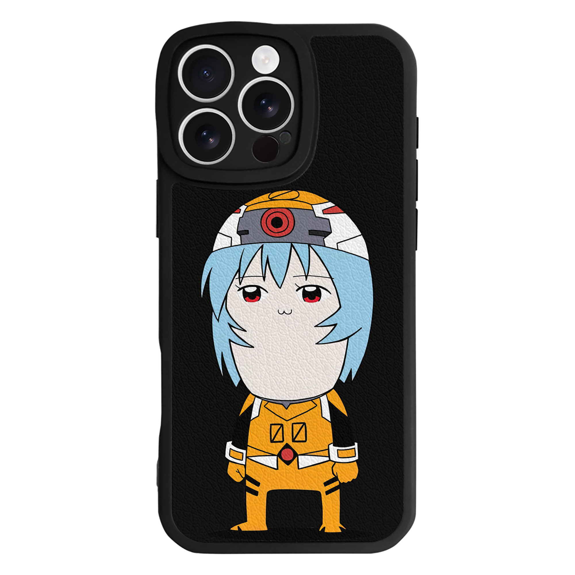 （画像用） EVA 新世紀エヴァンゲリオン 【iPhone 16シリーズ対応】シリコンスマホケース（レザー調） 材質：シリコン